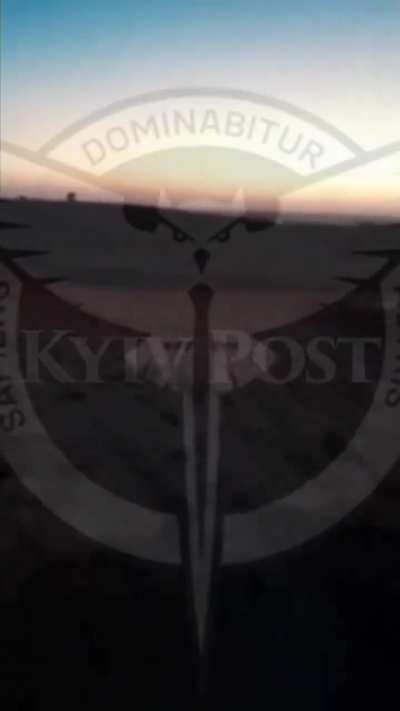 GUR MO UA posted a video of an attack on . . . a Syrian base.