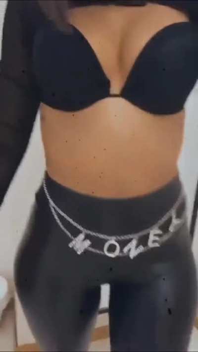 From behind