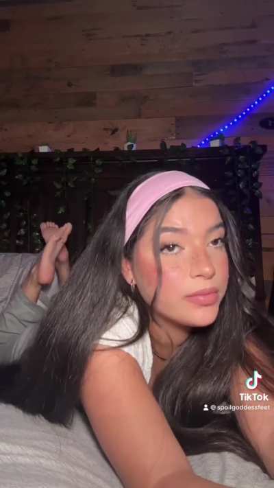 spoilgoddessfeet on tiktok 
