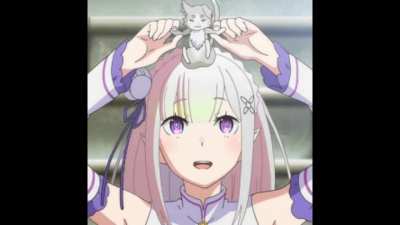 Emilia &amp;amp; Puck [Re:Zero &minus; Starting Life in Another World]