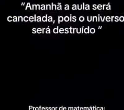 Professor de matem&aacute;tica brabo 