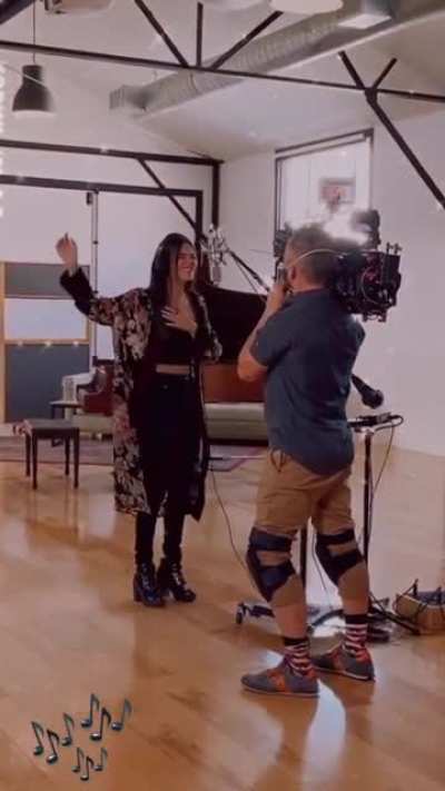 Behind the scenes