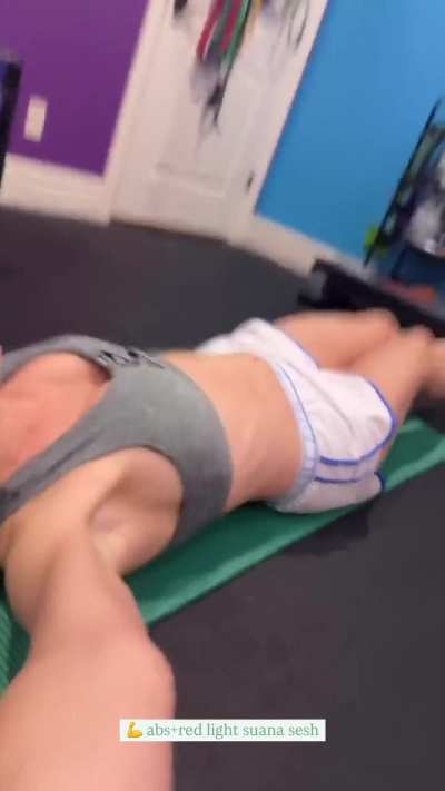 Workout &amp;amp; Sauna Sesh, IG Story 2025-05-12