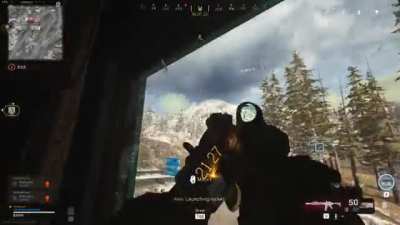 I think they may have fired a rocket at me