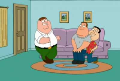 Peter Griffin and friends dancing to System of a Down