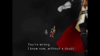 I know now without a doubt Kingdom hearts
