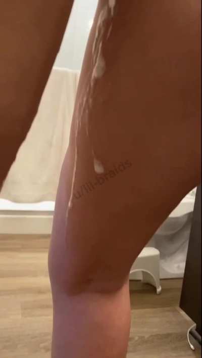 [OC] Dripping out a warm cream pie 🥧 💦