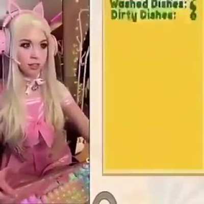 Blursed woman