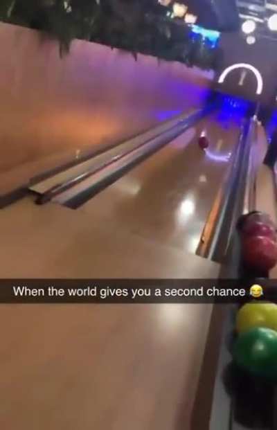 When the world gives you a second chance