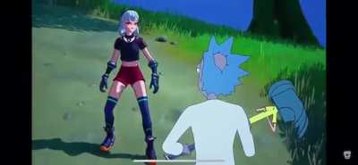rick from fortnite talks about the philosophy of life