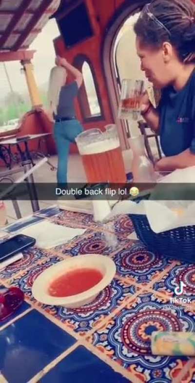 Double back flip