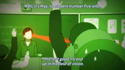 Who&rsquo;s the biggest class clown? (Nichijou)