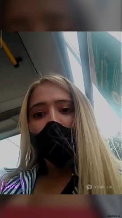Squirting in public bus
