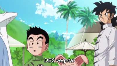 DBZ vegeta would be so disappointed
