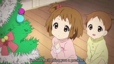 Yui is so cute in this scene [K-ON!]