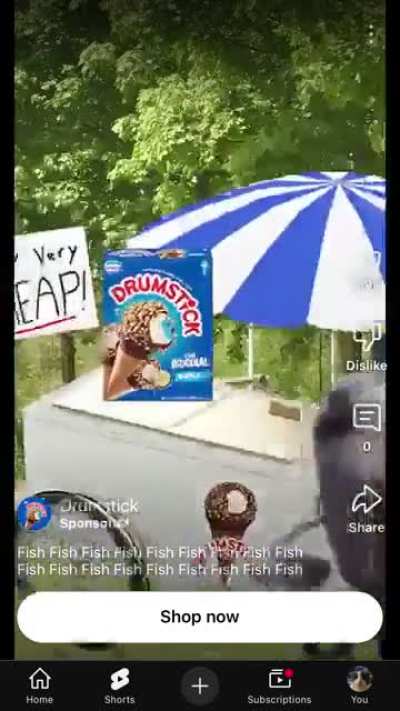 drumsticks ad