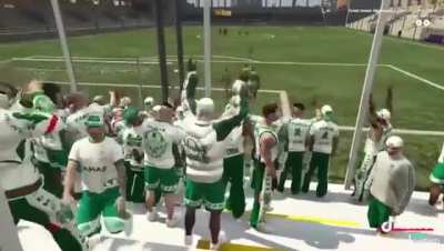 Torcida do Palmeiras inova e faz protesto virtual