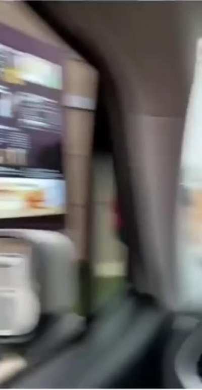 When you work at McDonald's and are used to this