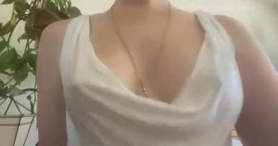 I never wear a bra