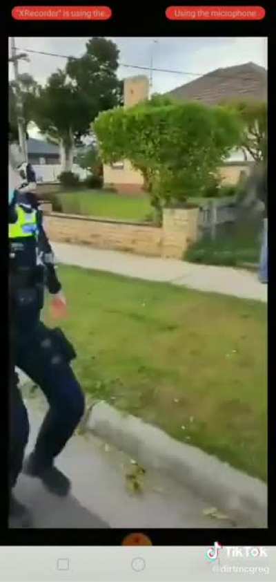 Runway cop