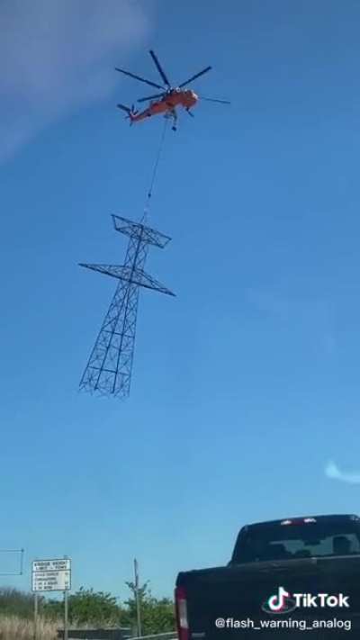 I must go, my high voltage transmission tower people need me