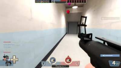 My first experience in tf2 isn't going well....