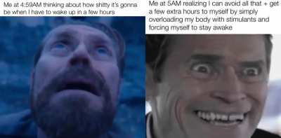 Life hack: if you don&rsquo;t sleep you dont have to wake up