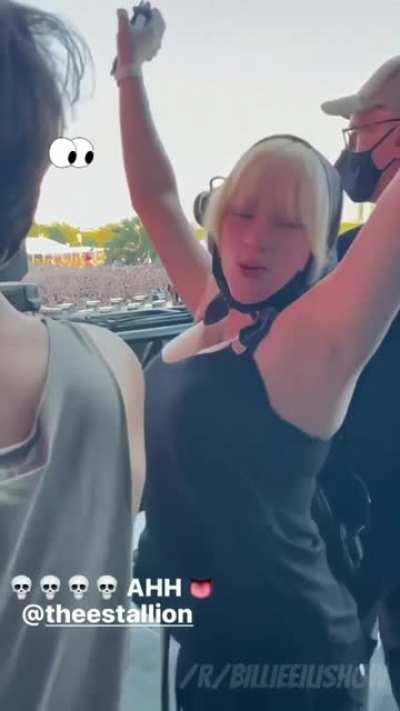 Billie Eilish slow mo jiggle