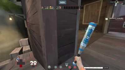 When a responsible scout takes engie's ammo pack.