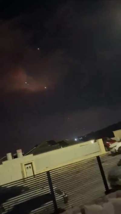 Roughly 100 Hezbollah Missiles launched at Northern Israel.
