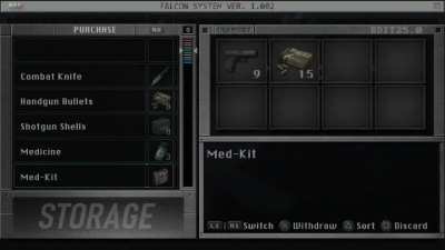 New storage system UI -- Based on retro Windows aesthetics :)