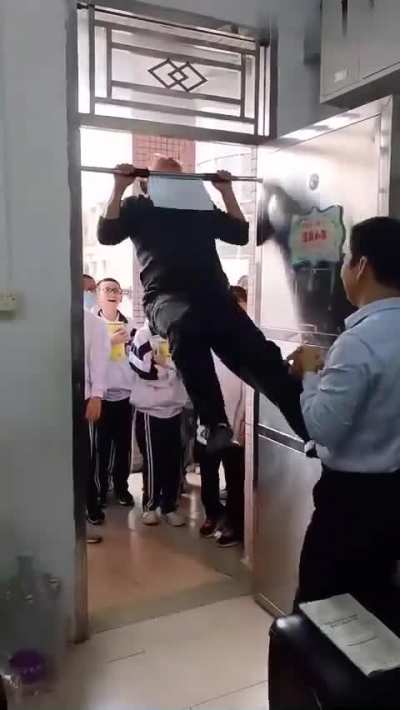 Teacher trying to show off