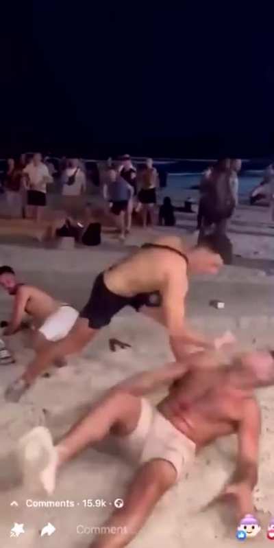 Man in action