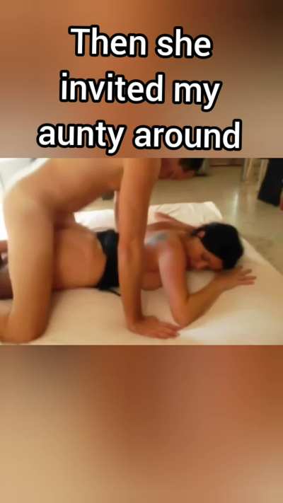 Mom shows me how it's done in the family
