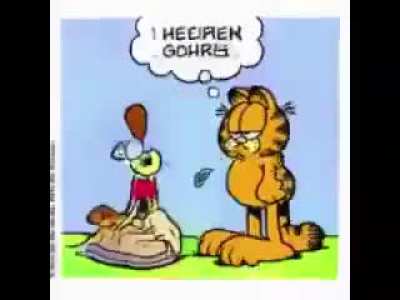 Alexa remeber my funny cat cartoon.