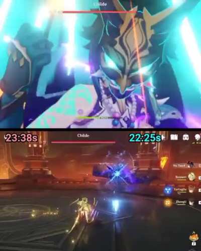 C0 copium xiao vs C6 ganyu &amp;amp; C6 Hu Tao comparison