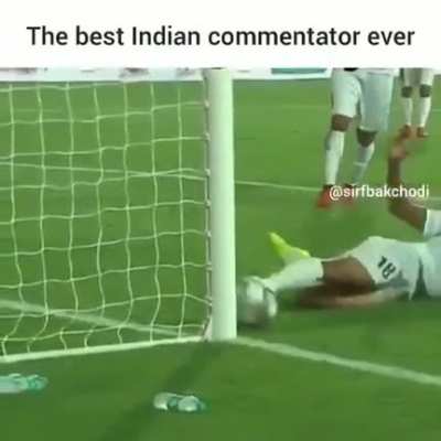 Best commentary ever.