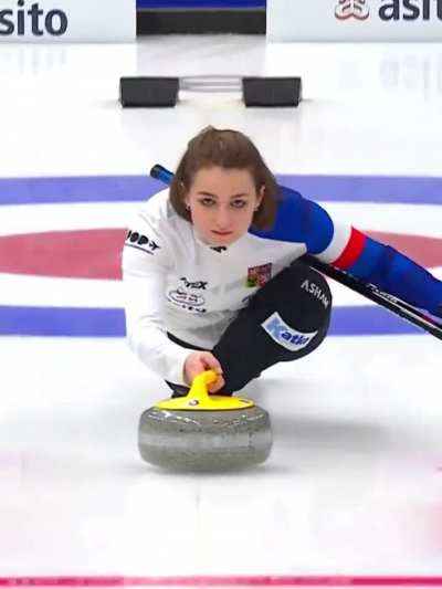 Ežen Kolčevsk&aacute; (The 2021 Women's Curling Olympic Qualification Tournament - Leeuwarden, Netherlands)