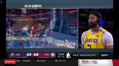 AD Criticizing Devin Booker's 2 Handed Push... Where Have We Seen This Before?