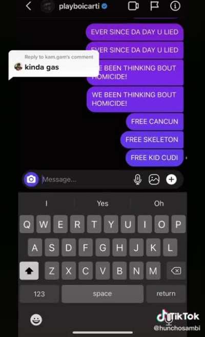 Yall down bad