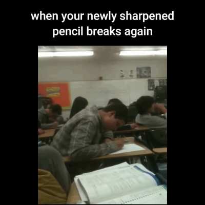 scream with sharpener