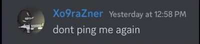 Don&rsquo;t ping him again.