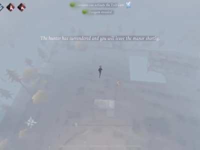 Hunter surrenders while u ride a horse GLITCH :D