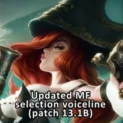 New MF voice lines sneak peek.