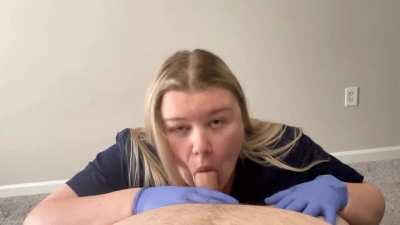 POV: You&rsquo;re at a doctor&rsquo;s appointment and the nurse just so happens to be addicted to sucking dicks but only if it is less than 7 inches. Would you meet the criteria?