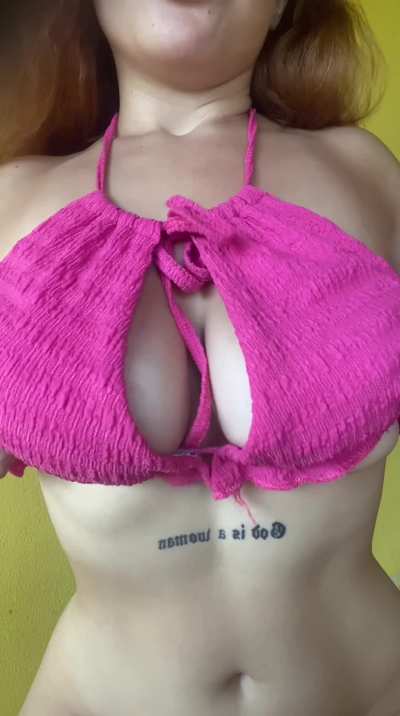 I hope these tits make you harder