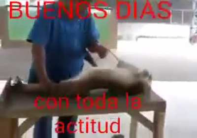 Buen d&iacute;a 👊😎