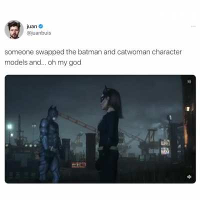 Catman and batwoman