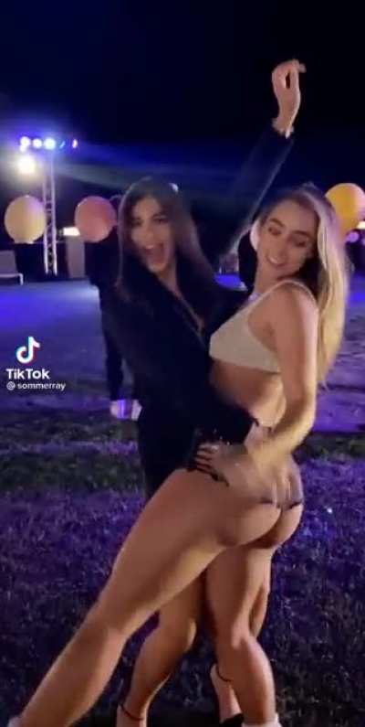 Them shorts are up there