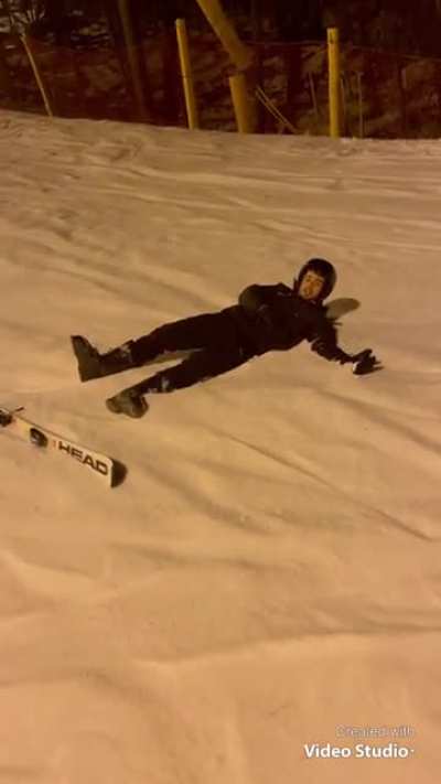 i aspire to be that guy at the end who effortlessly skis by and may even be purposefully slowing down to make sure that other guy realizes he wasn&rsquo;t even going that fast to warrant a wipeout like that